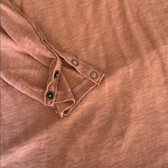 Burnt orange long sleeve free people top - Picture 2 of 6